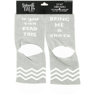 Snack 2T-4T Crew Socks