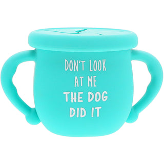 The Dog 3.5" Silicone Snack Bowl with Lid