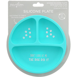 The Dog 7.75" Divided Silicone Suction Plate