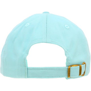 Beach Life Light Teal Adjustable Hat