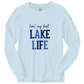 Lake Life Dusty Blue Unisex Long Sleeve T-Shirt