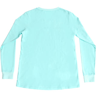 Beach Life Small Light Teal Unisex Long Sleeve T-Shirt