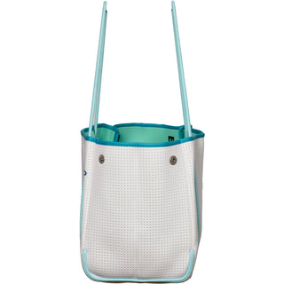 Beach Life Neoprene Tote Bag with Tethered Inner Pouch