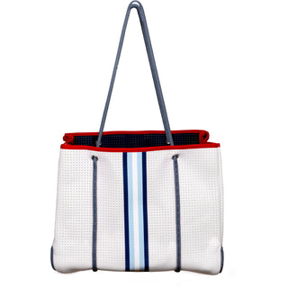 Boat Life Neoprene Tote Bag with Tethered Inner Pouch