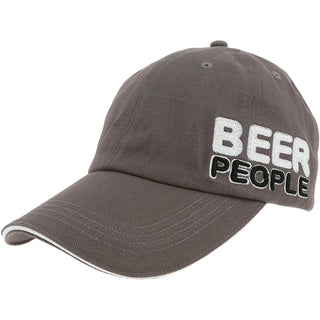 Beer People Dark Gray Adjustable Hat