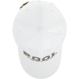 Pool People White Adjustable Hat