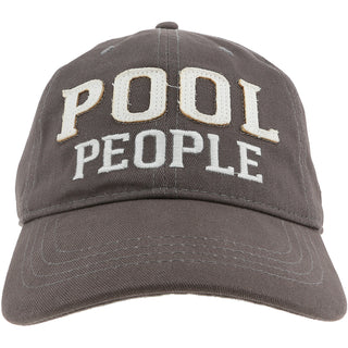 Pool People Dark Gray Adjustable Hat