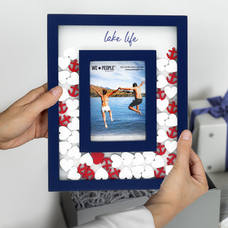 Lake Life 8" x 10" Picture Frame (Holds 3.5" x 5.5" Photo)