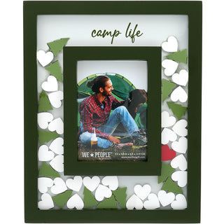 Camp Life 8" x 10" Picture Frame (Holds 3.5" x 5.5" Photo)