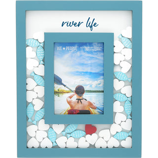 River Life 8" x 10" Picture Frame (Holds 3.5" x 5.5" Photo)