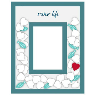 River Life 8" x 10" Picture Frame (Holds 3.5" x 5.5" Photo)