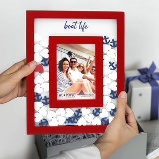 Boat Life 8" x 10" Picture Frame (Holds 3.5" x 5.5" Photo)