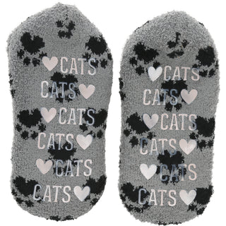 Cats Slipper Sock Gift Set