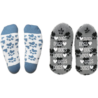 Dogs Slipper Sock Gift Set