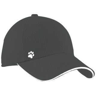 Cat Mom Dark Gray Adjustable Hat