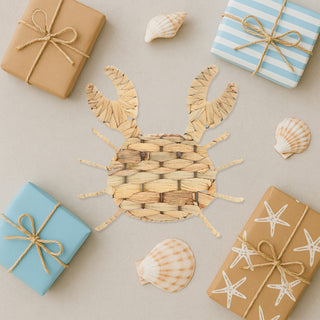 Small Crab 10.75" Straw Crab