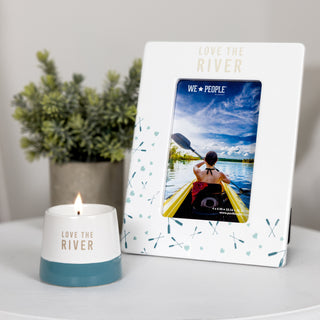 River 4 oz - 100% Soy Wax Candle Scent: Tranquility