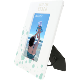 Beach 6.25" x 8.25" Frame (Holds 4" x 6" Photo)