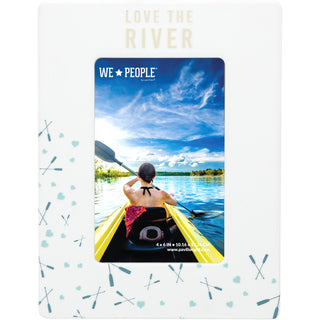 River 6.25" x 8.25" Frame (Holds 4" x 6" Photo)