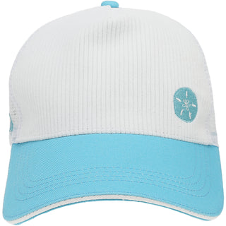 Sun & Sand White Corduroy Adjustable Mesh Hat