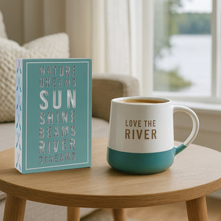 River Streams 4" x 6" MDF Plaque
