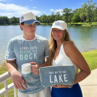 Lake Corduroy Zippered Pouch