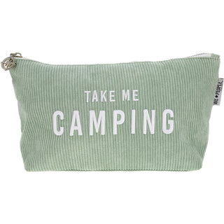 Camp Corduroy Zippered Pouch