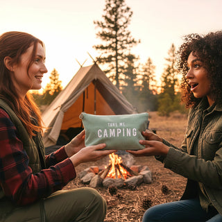 Camp Corduroy Zippered Pouch