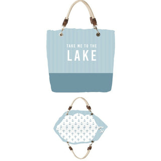 Lake Corduroy Tote Bag