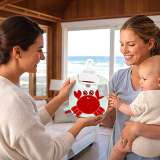 Crab 6-12 Months Activity Bib