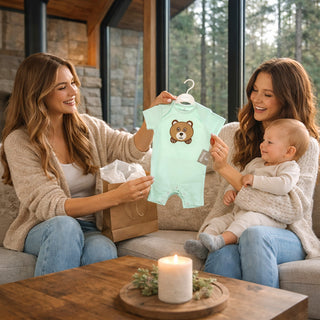 Bear 6-12 Months Romper
