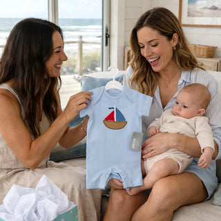 Boat 6-12 Months Romper