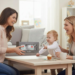 Crabby Mommy & Me Silicone Gift Set