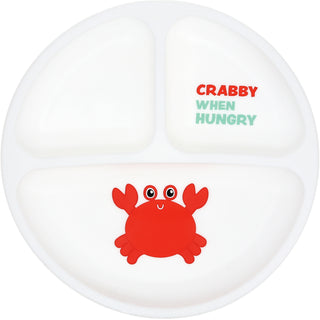 Crabby Divided Silicone Suction Plate
