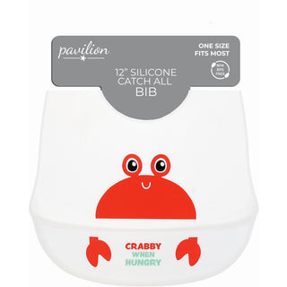 Crabby Silicone Catch All Bib