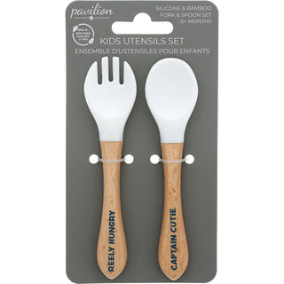 Captain Cutie Kids Utensils Set