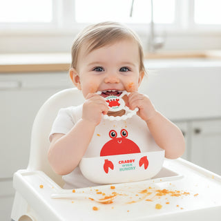 Crabby 4.5" Silicone Baby Teether