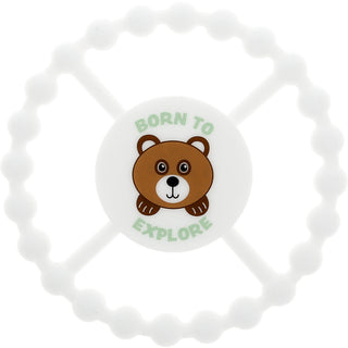 Explore 4.5" Silicone Baby Teether