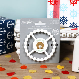 Explore 4.5" Silicone Baby Teether