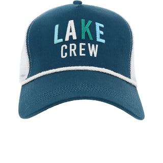 Lake Crew Navy Adjustable Trucker Hat