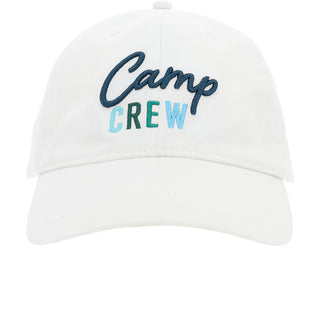 Camp Crew White Adjustable Hat