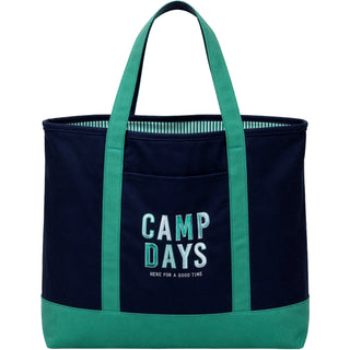 Camp Days Canvas Tote Bag