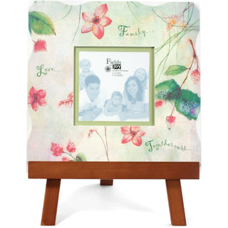 Family 12" x 12" Pink Frame with Easel