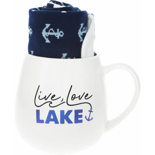 Lake 15.5 oz Mug and Sock Set