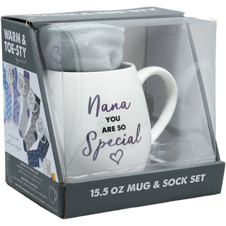 Nana 15.5 oz Mug and Sock Set