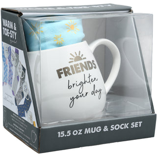 Friends 15.5 oz Mug and Sock Set