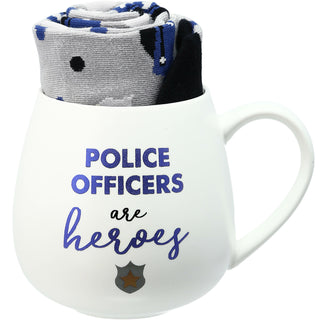 Police 15.5 oz Mug and Sock Set