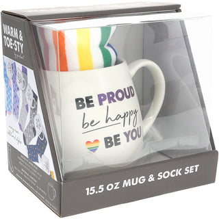 Be You 15.5 oz Mug and Sock Set