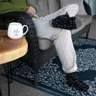 Mr. Right 15.5 oz Mug and Sock Set