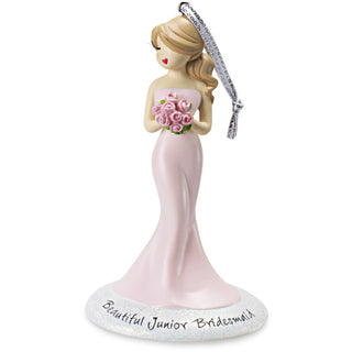 Junior Bridesmaid 4.5" Ornament